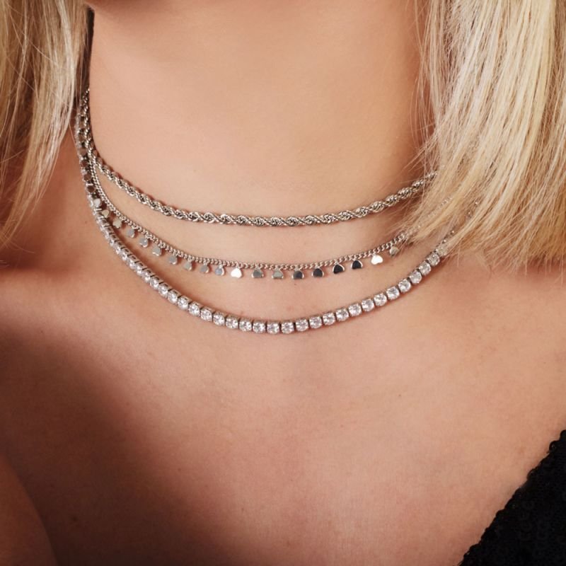 Colar Cordao Baiano 3mm C/fecho Boia 35cm