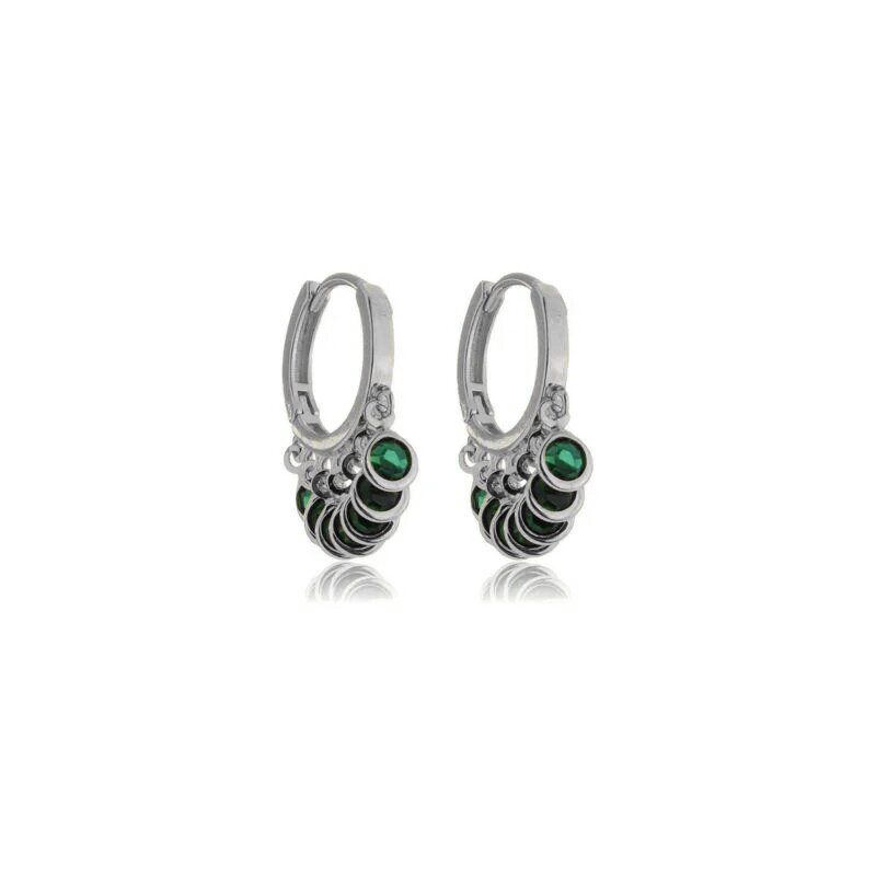 Brinco Tranqueta C/7 Zirconia Color
