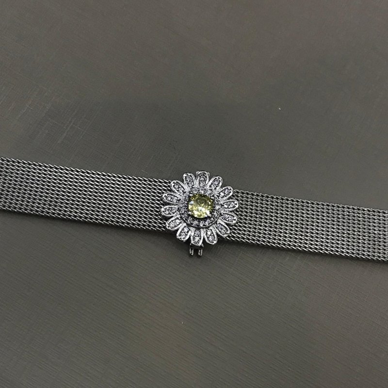 Pingente Flor C/zirc.