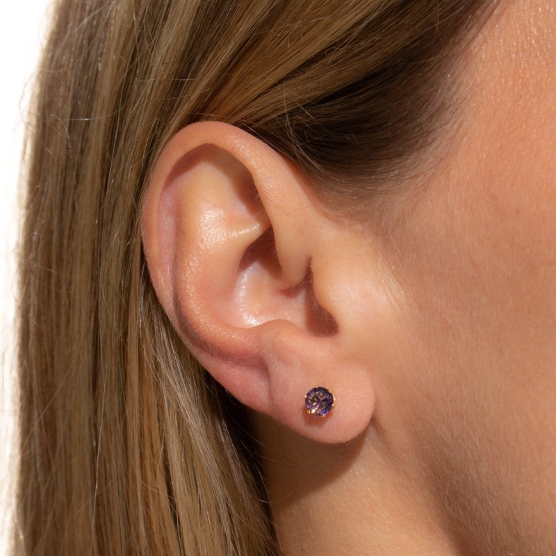 Brinco Redondo Ponto De Luz 5mm