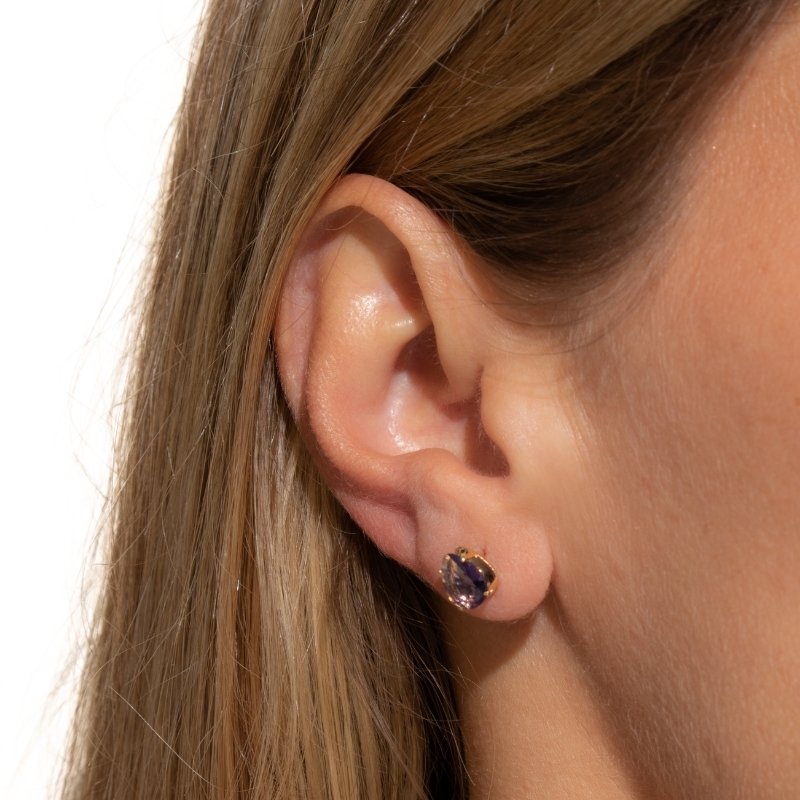 Brinco Ponto De Luz Gota 6mm