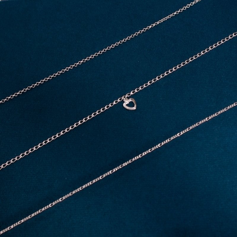 Tornozeleira Elo Grume Prata 925 Cs