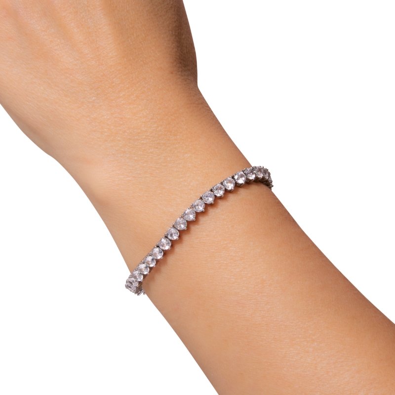 Pulseira Riviera 4mm 3 Ponta