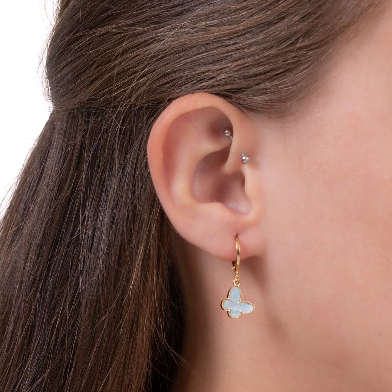 Brinco Articulado Borboleta