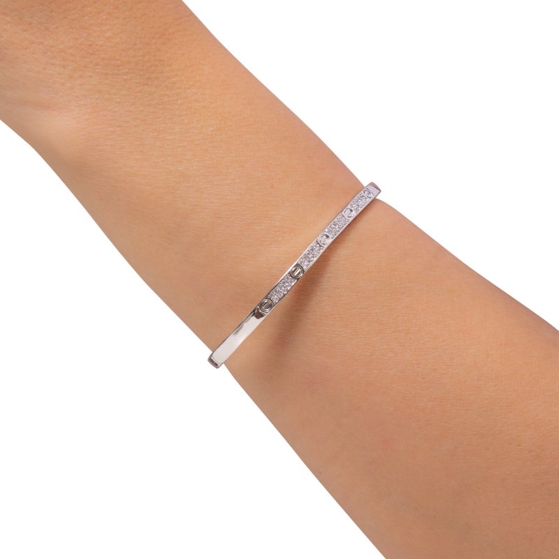 Bracelete Inspiração Com Cravejado Com Zircônia