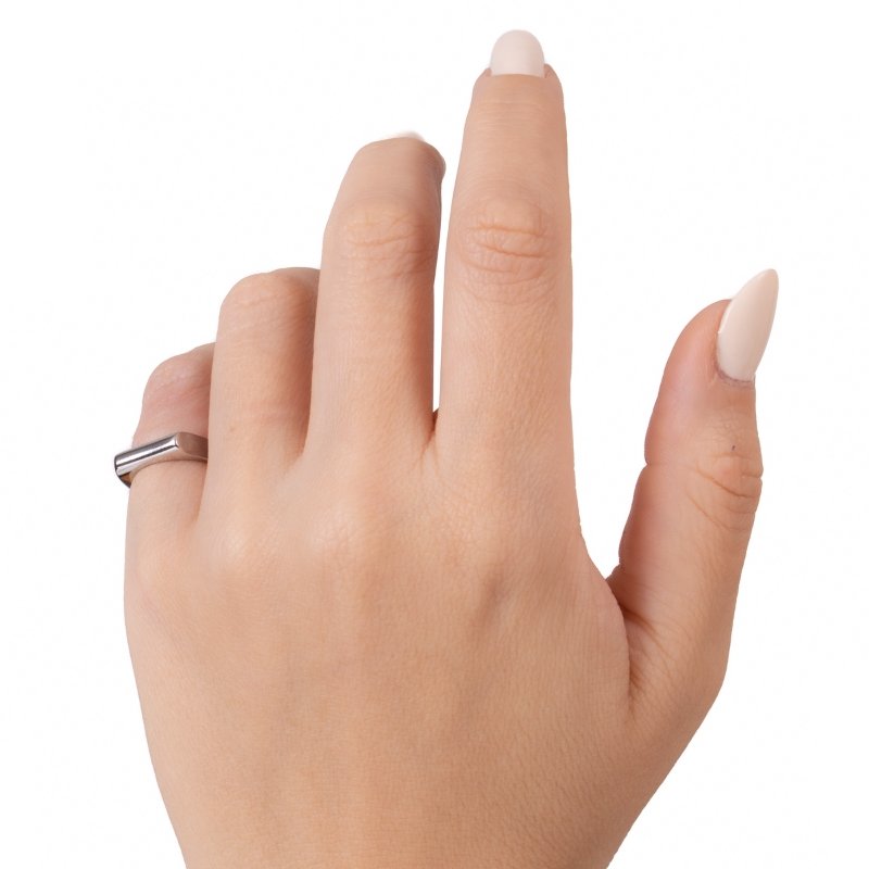 Anel Dedinho Liso 4mm
