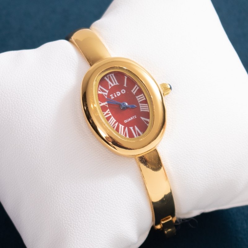 Relogio Oval Pulseira Bracelete -sem Garantia