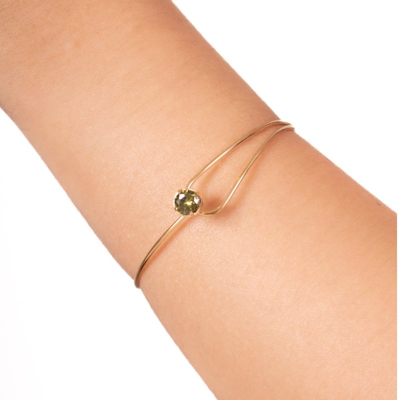 Bracelete Com Ponto De Luz
