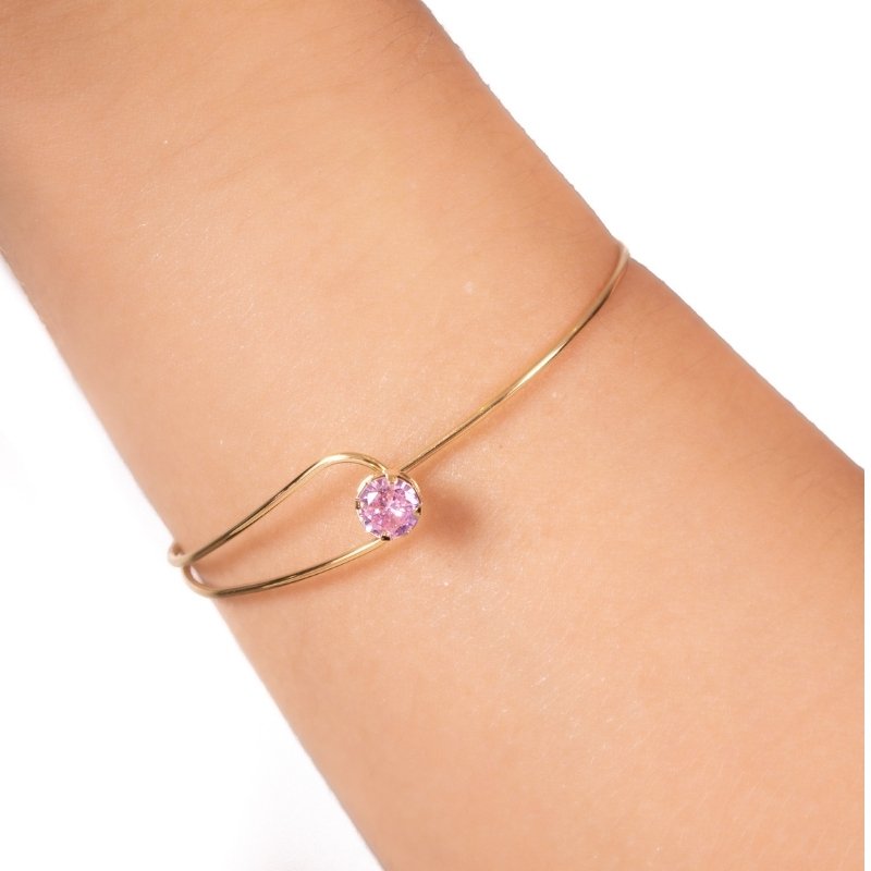 Bracelete Com Ponto De Luz