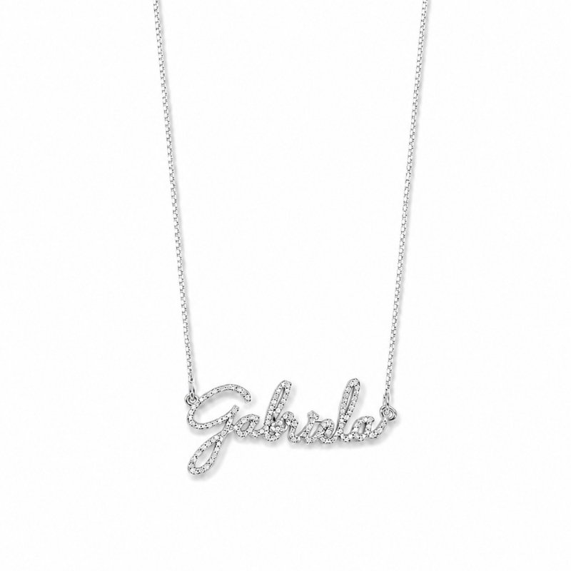Colar Veneziana Personalizado Ate 8 Letras 40/45